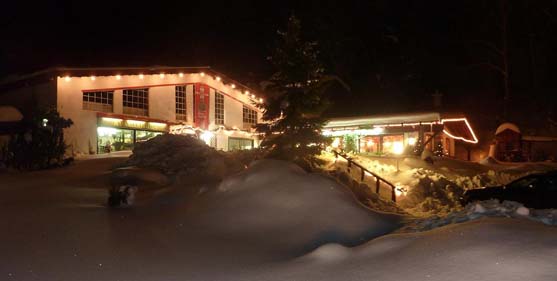 Odertaler Sägemühle im Schnee